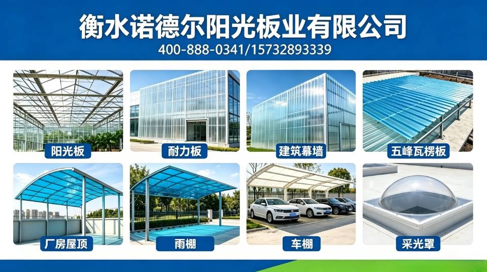 张家口阳光板选型避坑与规格对照指南